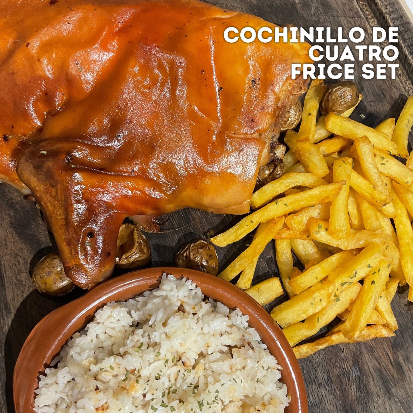 Cochinillo de Cuatro Frice Set